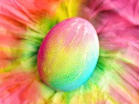 Радужные пасхальные яйца. Красим яйца к Пасхе