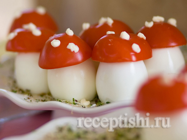 Яйца-грибочки — рецепты | Дзен