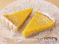 Рецепт Лимонно-ореховый тарт