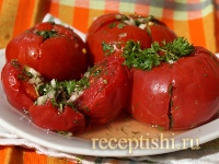 Рецепт Малосольные помидоры - обжорки