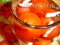 Маринованные помидоры с гвоздикой, без уксуса