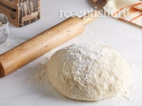 Рецепт Постное дрожжевое тесто для пирогов с капустой, морковью, луком