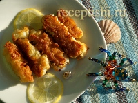 Рецепт Рыбные палочки из филе трески в кляре