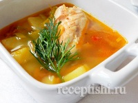 Рыбный суп из морского окуня