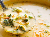 Суп сырный с брокколи