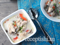Рецепт Тайский куриный суп-палео с чили-соусом