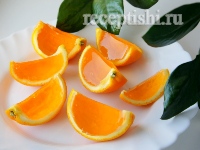 Рецепт Желе Апельсиновые дольки